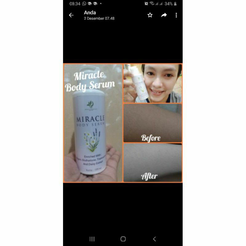 MIRACLE BODY SERUM