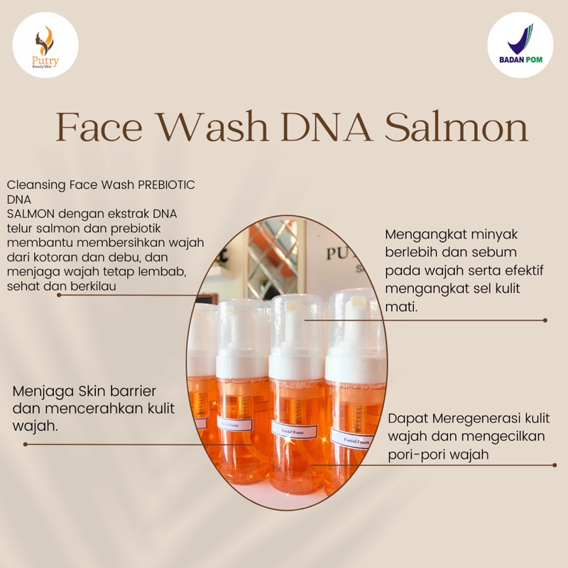 Face Wash DNA Salmon