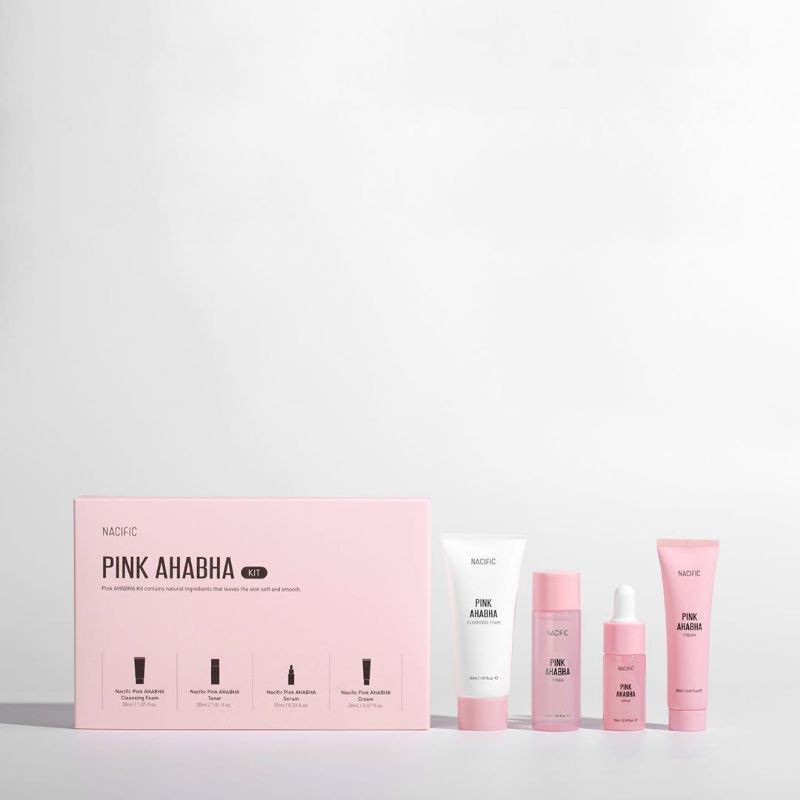 NACIFIC Pink AHA BHA Kit (4items)
