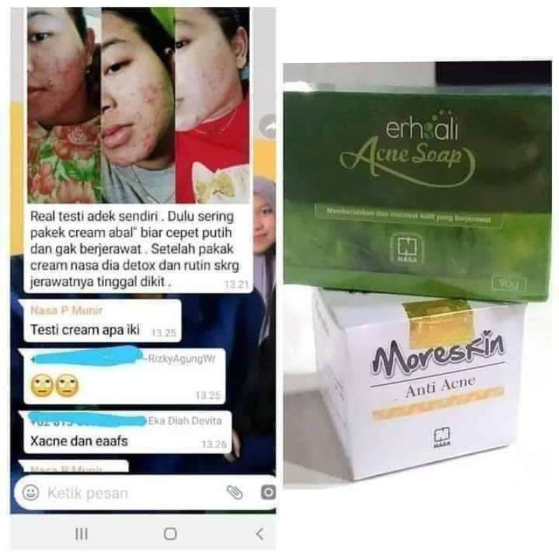 paket anti acne