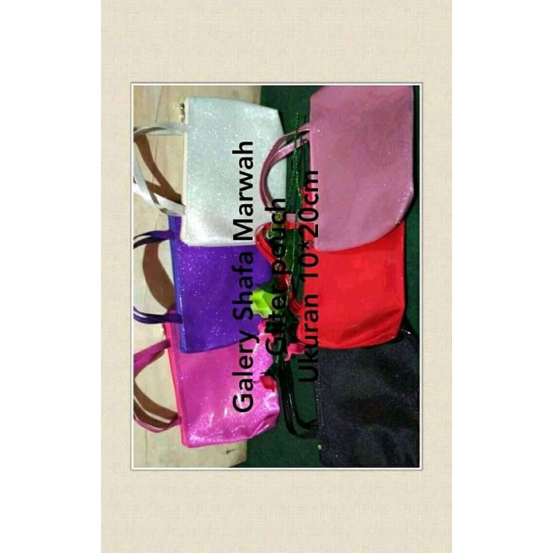 pouch Glitter mini
