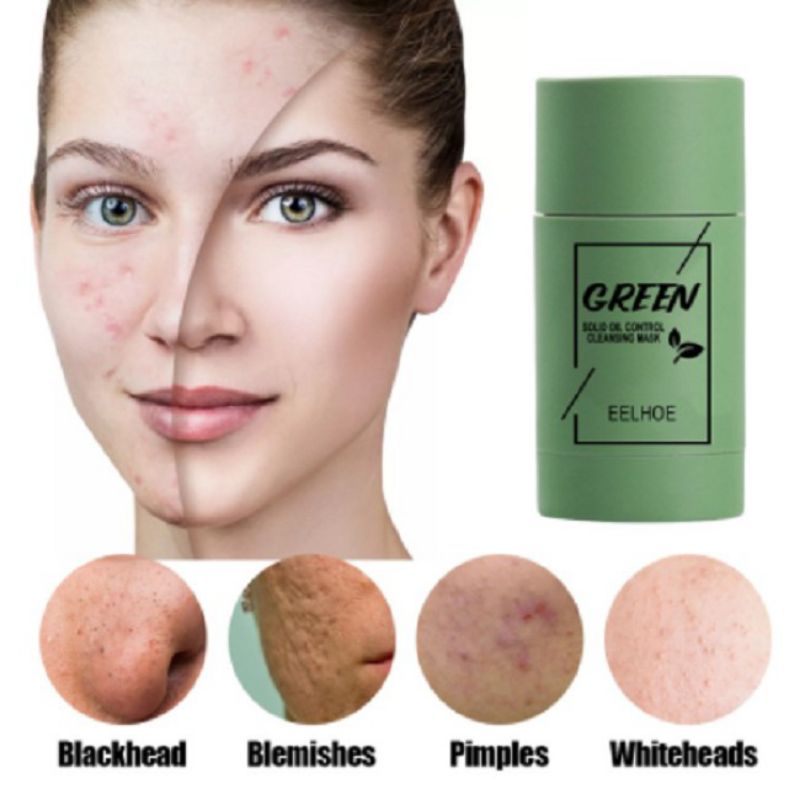 Masker green tee mark stick