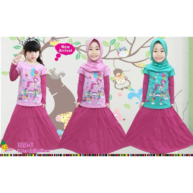 Setelan Rok Little Pineapple 320-6