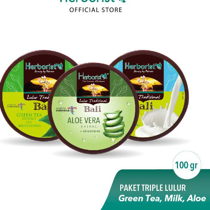 Herborist Paket Triple Lulur ✶