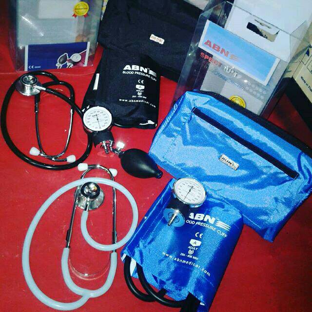 Combo kit set/tensimeter dan stethoscope set ABN