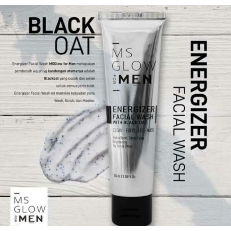 FACIAL WASH MS GLOW MEN