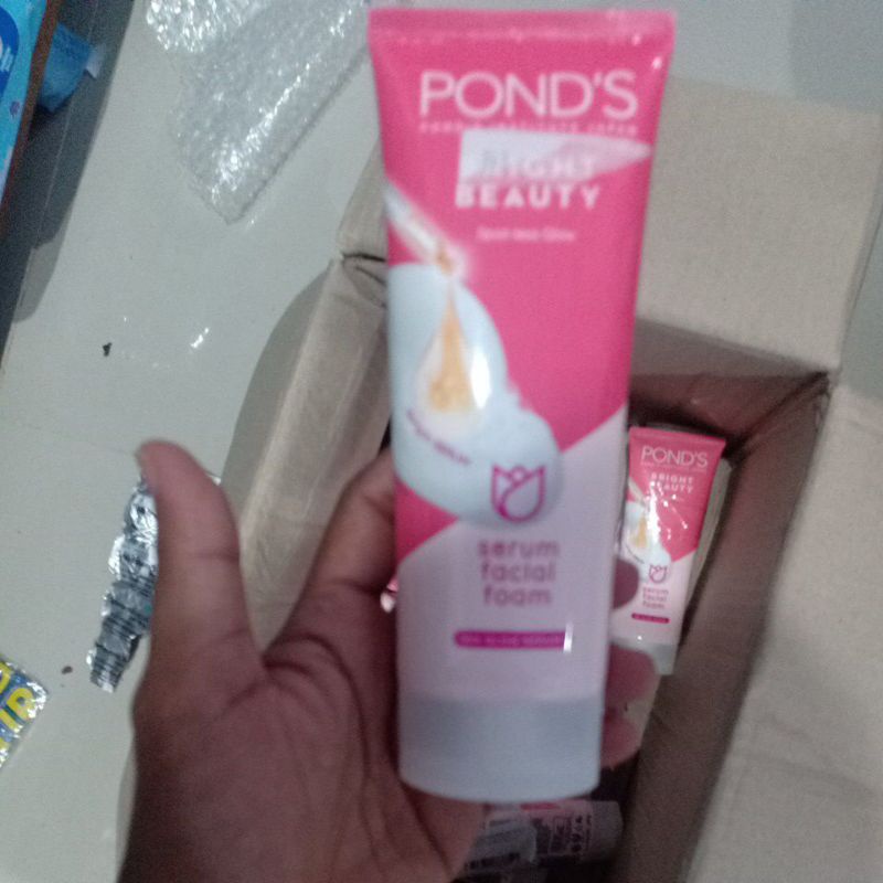 ponds facial foam