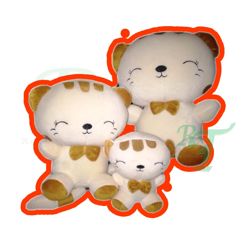 [BISA COD] Paket Boneka Keluarga Kucing / 1SET = 3 boneka = 3 ukuran