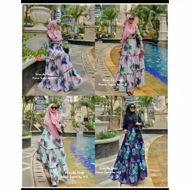 Gamis katun canda