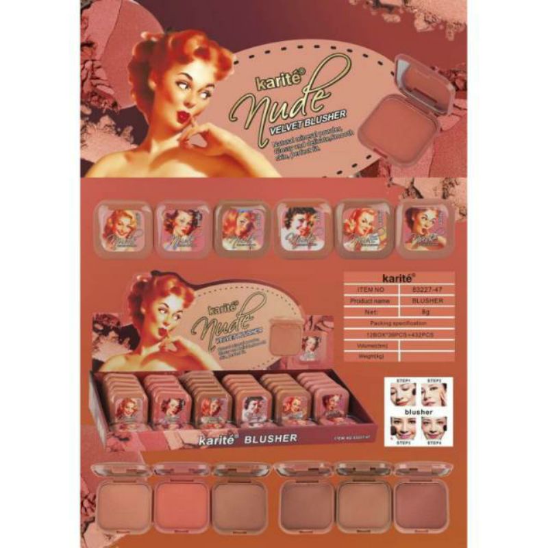 Karite Blush On Murah | Bluser Compact