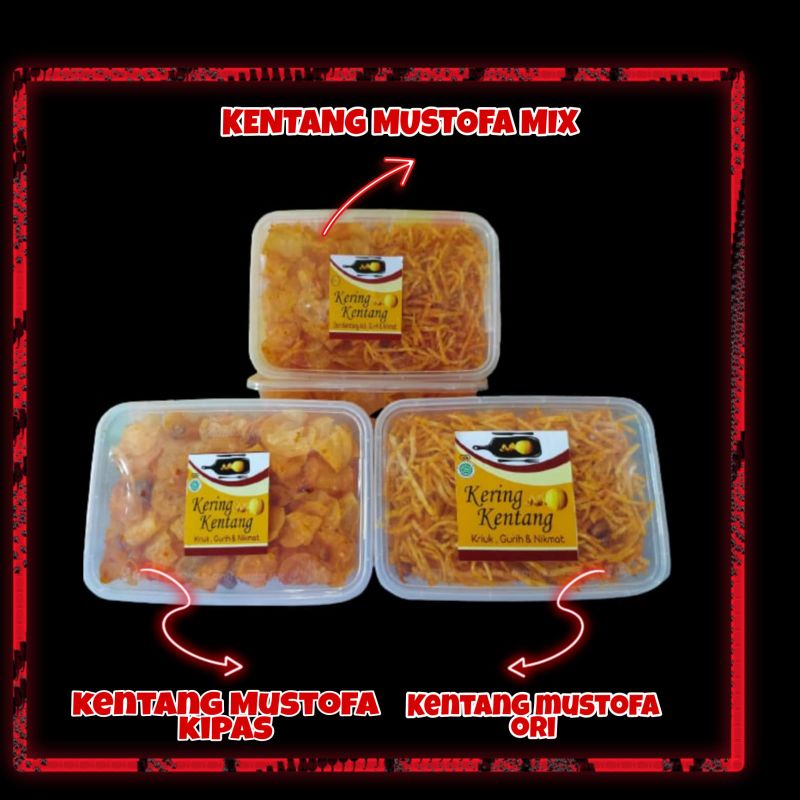 Kering kentang box 500ml