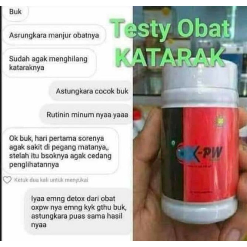 OX-PW (mata katarak & mata plus)