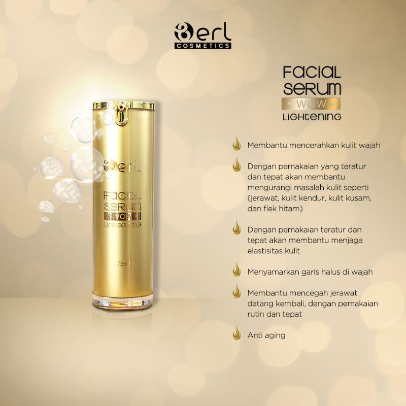 Facial Serum B Erl Cosmetics