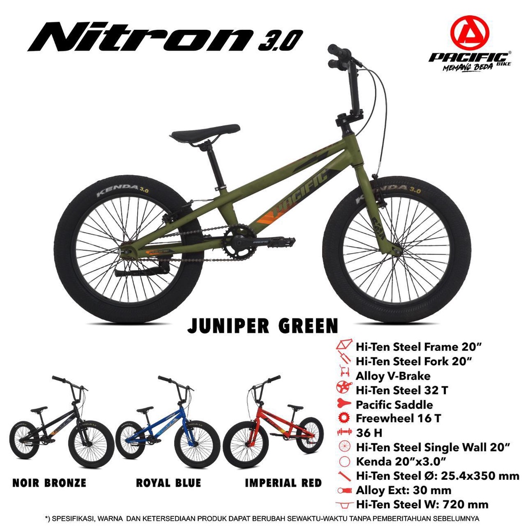 SEPEDA 20 x 3.0 NITRON
