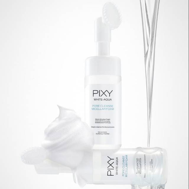 White Aqua Pore Micellar Foam