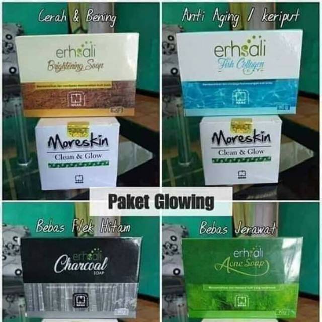 Paket cerah dan bening