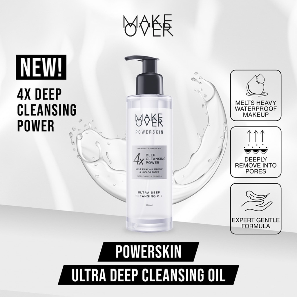 Make Over Powerskin Ultra Deep Cleansing Oil 190ml