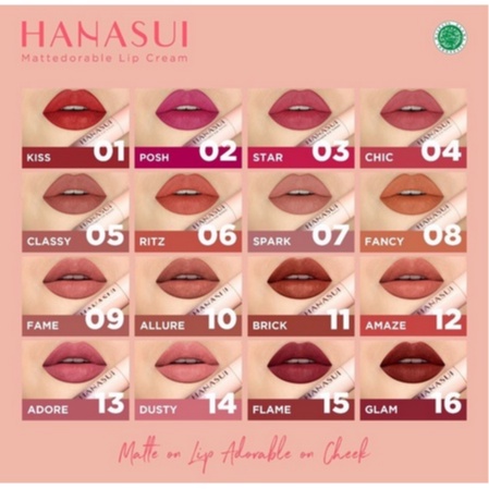 Hanasui Lipcream Mattedorabble