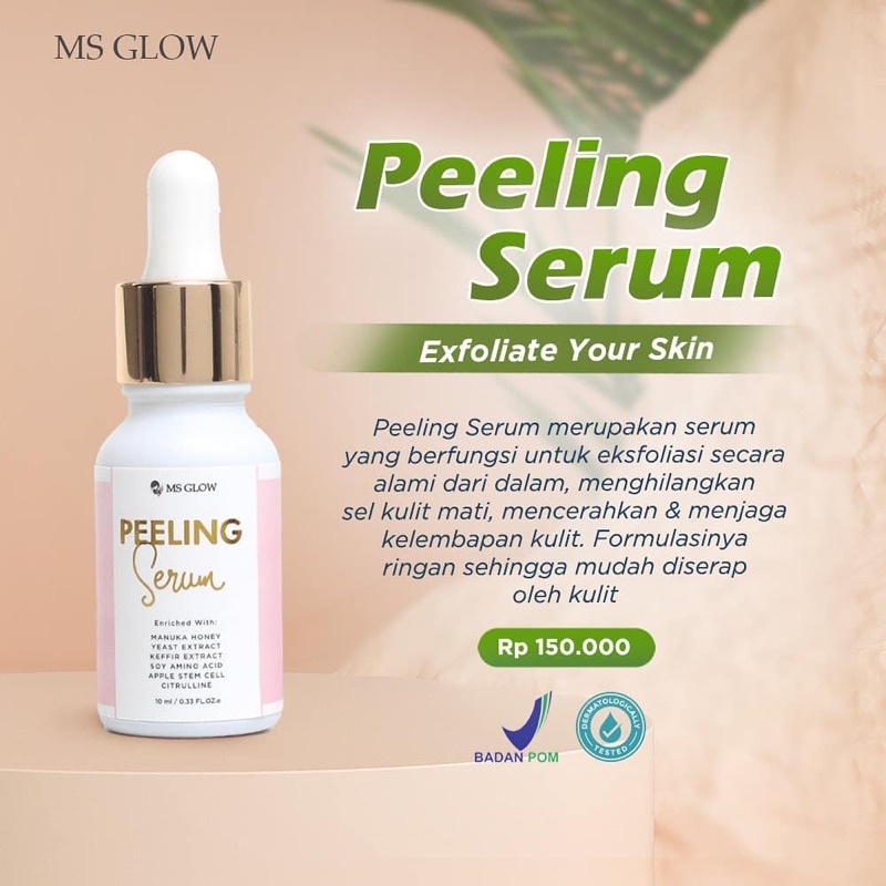 peeling serum msglow