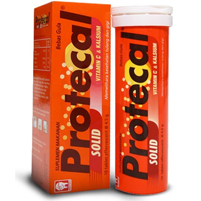 Protecal Solid Tube isi 10 Tablet EFF