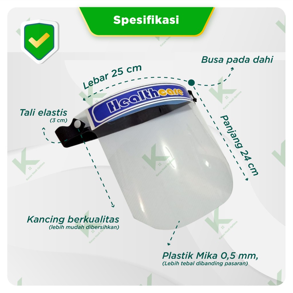 Face Shield Healty Care Dewasa