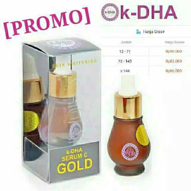 [Bisa COD] K-DHA SERUM C GOLD
