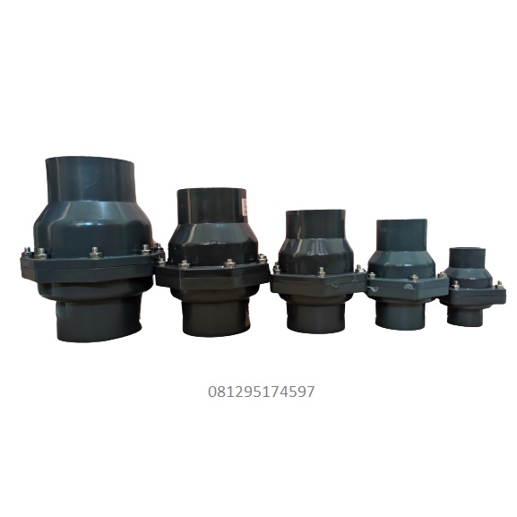 pvc swing check valve 3"