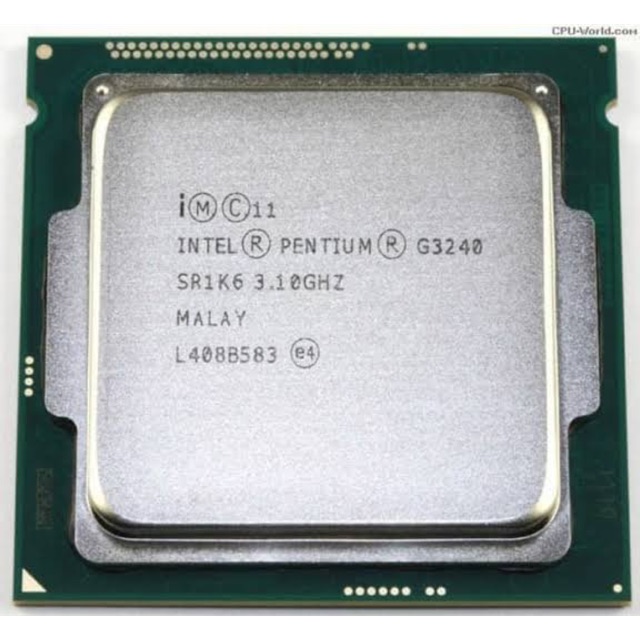 PROCESSOR INTEL DUAL CORE G3240 TRAY LGA 1150