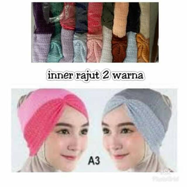 Ciput anti pusing inner rajut