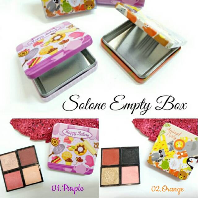 Solone Eyeshadow Set isi 4