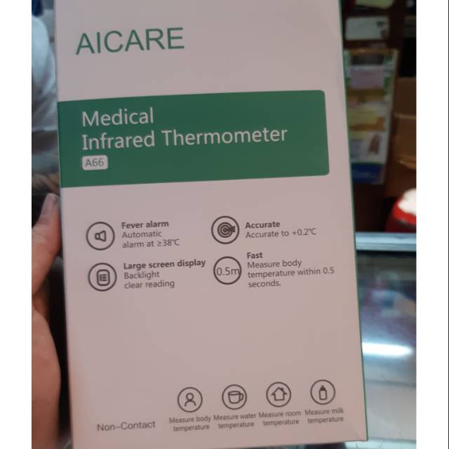 Themometer gun infra red aicare