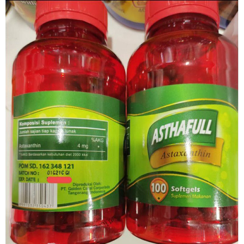 Astahfull isi 100 sofgel