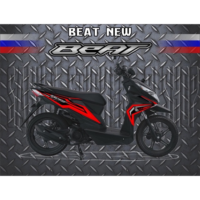 Striping Beat New ESP variasi