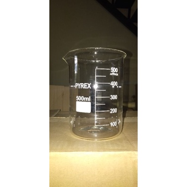 Beaker Glass 500ml Pyrex