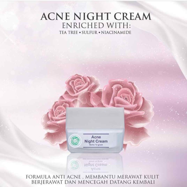 Acne night cream