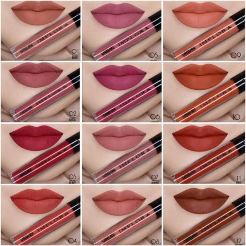 Lip Cream Matte Implora Urban