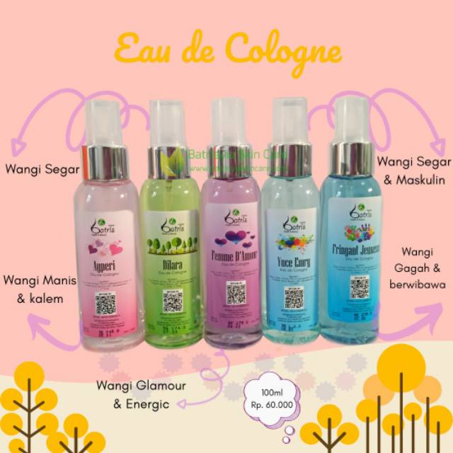 Parfume / Parfum Cologne Batrisyia Herbal