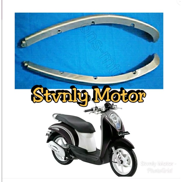 Sirip Tameng Scoopy Karbu
