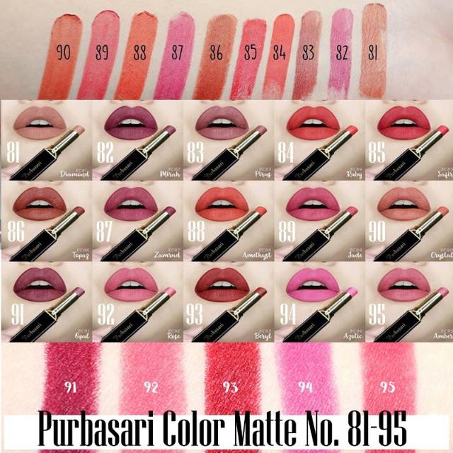 Lipstik purbasari matte