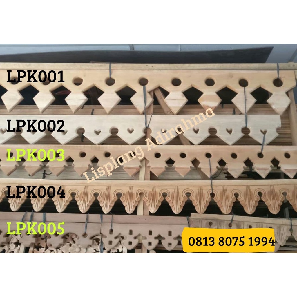 LISPLANG KAYU MINIMALIS