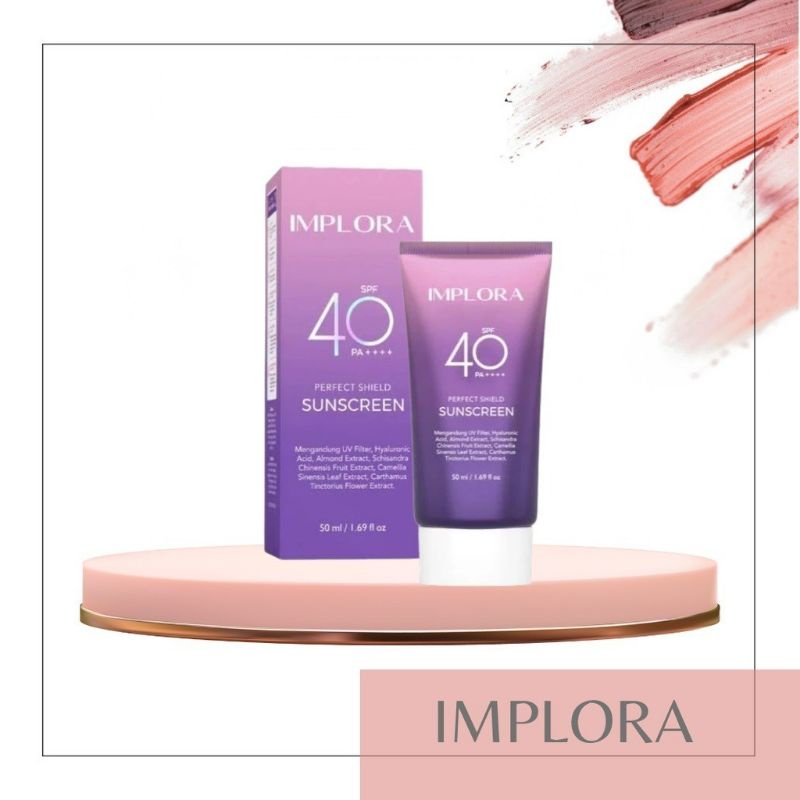 IMPLORA PERFECT SHIELD SUNSCREEN SPF40 PA++++ 50ml