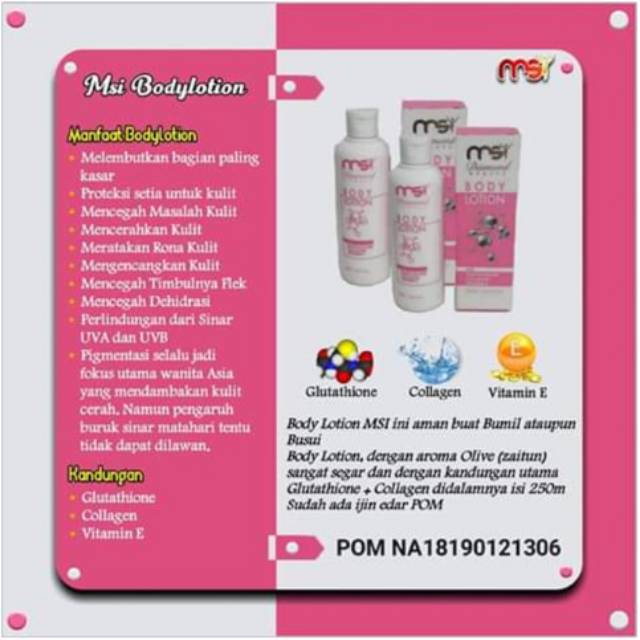 MSI BODYLOTION