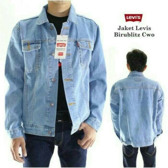 JAKET JEANS PRIA