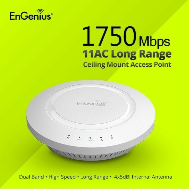 EnGenius EAP1750H / EAP 1750 H Wireless Ceiling AC Long Range