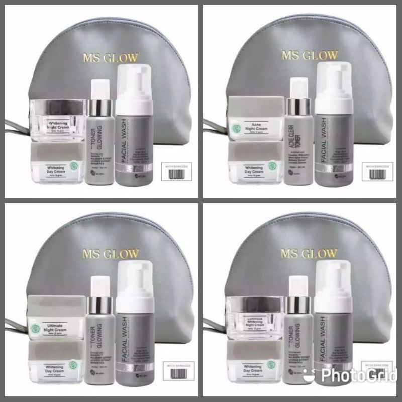 Ms Glow paket wajah