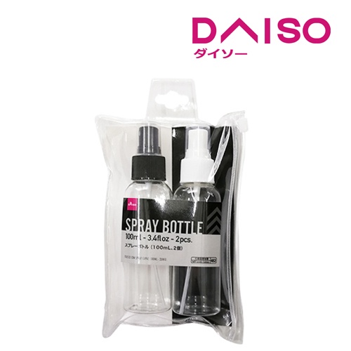 Daiso Spray Bottle 100ml (2 pcs)