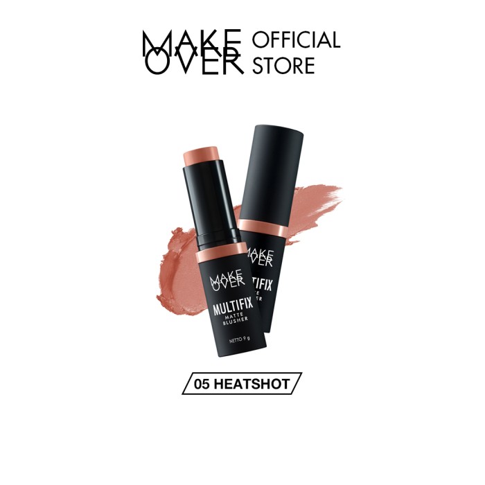 MAKE OVER MULTIFIX MATTE BLUSHER - 02 EXP 6-12 BLN