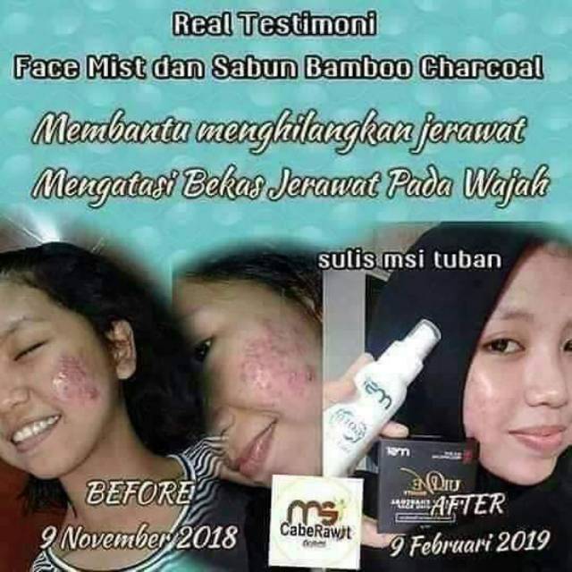 Sabun bamboo dan face mist