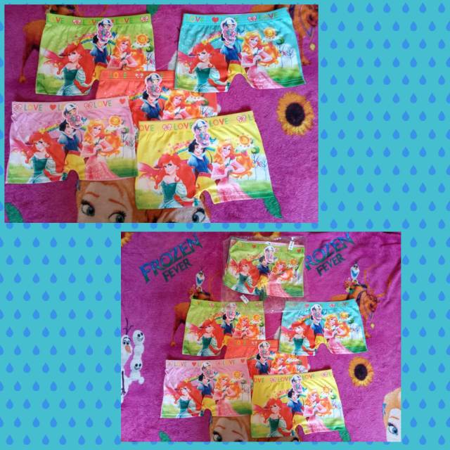 Celana dalam anak cewek boxser