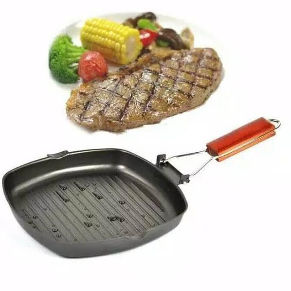 ￣ INE SQUARE GRILL PAN 20 CM ❃ ∞